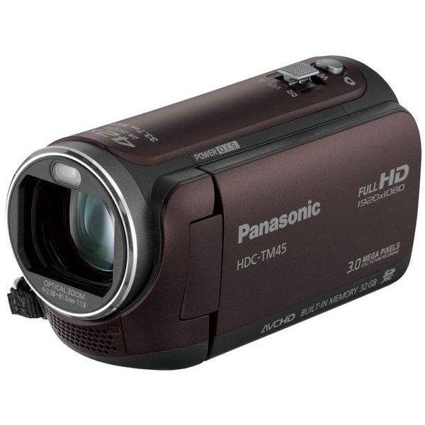 【美品】Panasonic HDC-TM45 ブラウン　動作確認済 Panasonic（パナソニック） 中古 1年保証 美品 Panasonic HDC-TM45