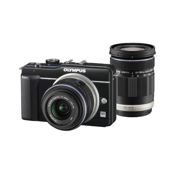 中古 1年保証 良品 OLYMPUS PEN Lite E-PL1S ダブルズーム 