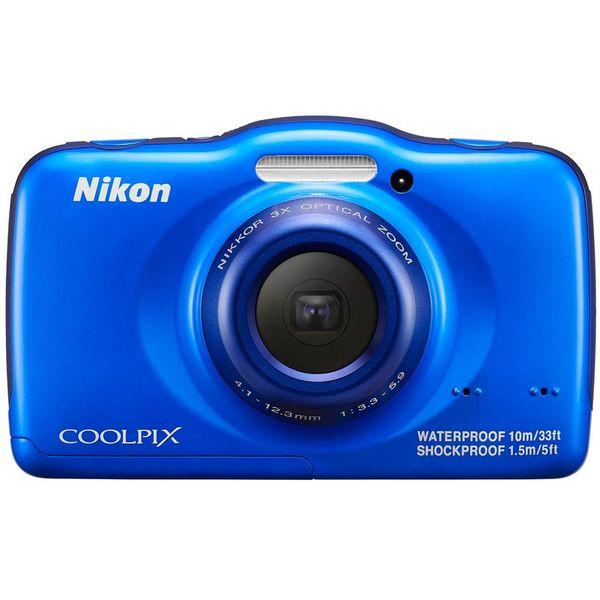 Nikon ニコン COOLPIX S32 ブルー　動作確認済　中古良品 ニコン（Nikon） 中古 1年保証 美品 Nikon COOLPIX S32 ブルー