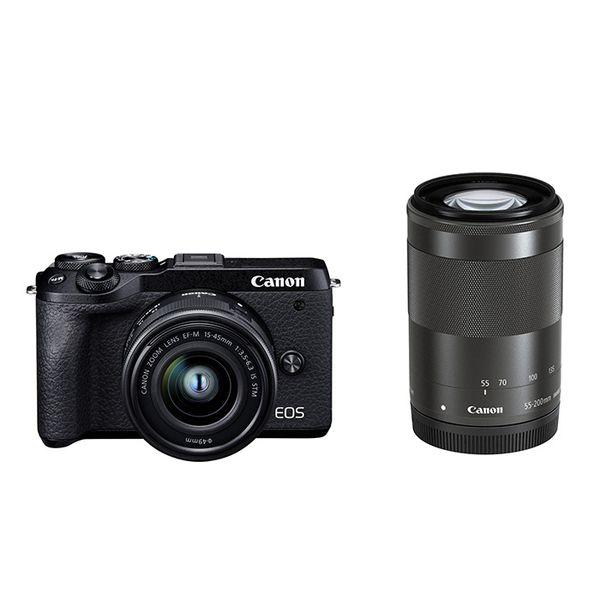 キヤノン（Canon） 中古 1年保証 美品 Canon EOS M6 Mark II ダブル
