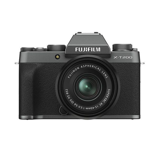 FUJIFILM 中古 1年保証 美品 X-T200 レンズキット ダークシルバー