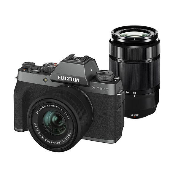 FUJIFILM 中古 1年保証 美品 X-T200 ダブルズームレンズキット
