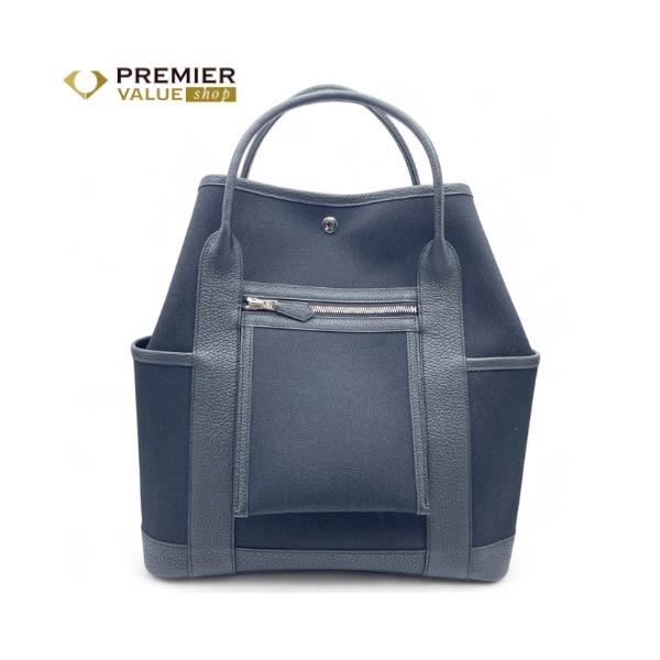 定価以下】エルメス ガーデンパーティ ポケット ヴェルティカル W33.5