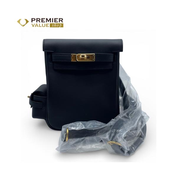 ❣️新品未使用❣️エルメスケリーベルト　ノワール　G金具　K刻印 エルメス ケリージャンプ ノワール スイフト ゴールド金具 K刻印