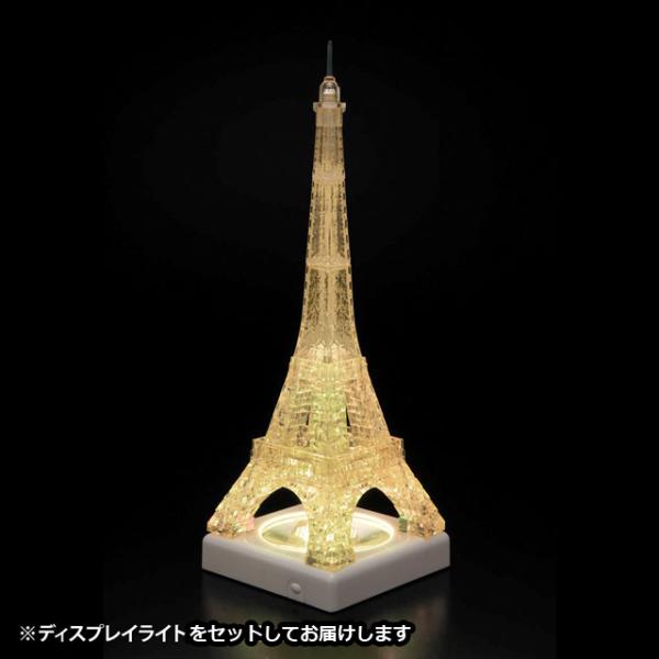 爆買 クリスタルパズル「エッフェルタワー（96ピース）」ディスプレイ