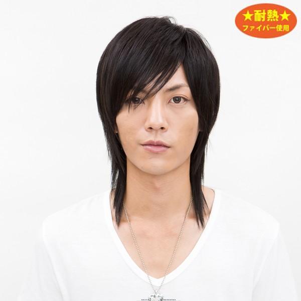 メンズウィッグ シェイドロングウルフ スタンダードブラック ファッションウィッグ フルウィッグ ラパンドアールオム Lapin D Or Homme 男性用 カツラ Jg 3481 プレミアムポニー 通販 Yahoo ショッピング