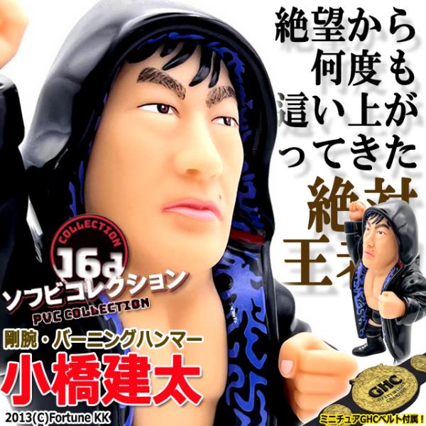 爆買 16dソフビコレクション 小橋建太 プロレスフィギュア 剛腕