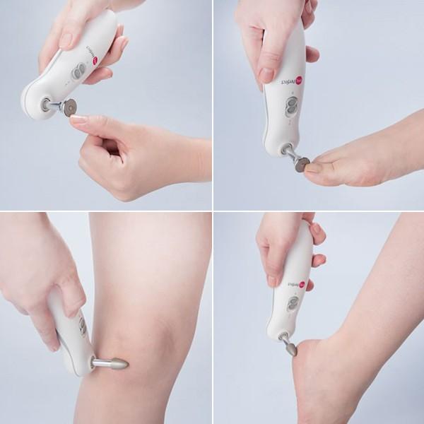 送料無料マニクイックエイトフットケア かかとスムーバー電動爪磨き フットケア ネイルケア ひじ ヒザ 電動ローラー 美容器具 8種類アタッチメント Prettyfunnyballoons Com