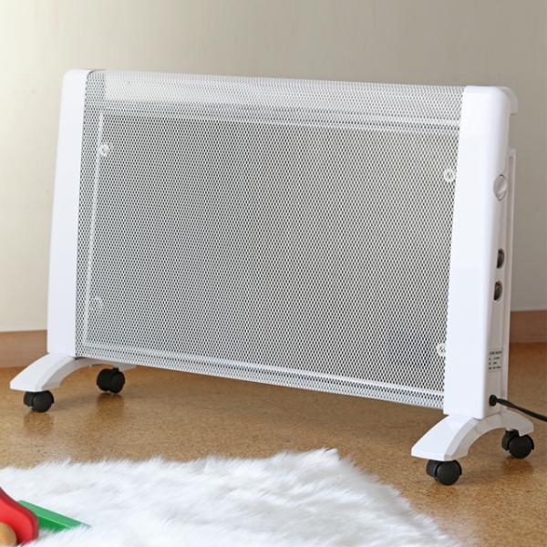 [Release date: November 4, 2024]爆買 両面発熱だから使い方広がる！1000W遠赤外線暖房で体の芯までポカポカ！薄型・軽量マイカヒーター！食卓のテーブルの下に置けば、家族みんなの足元がポカポカ！両面から発熱する...