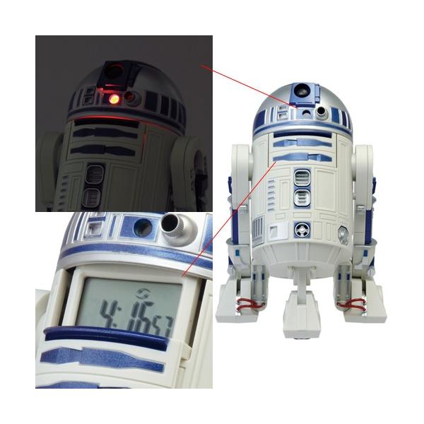 STAR WARS R2-D2 サウンド&ムービングアラームクロック