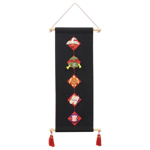 ちりめん 縁起タペストリー 宝尽くし お正月飾り小物 壁掛け季節の絵柄タペストリー 布製タペストリー 縁起物タペストリー Ryu 33 163 プレミアムポニー 通販 Yahoo ショッピング