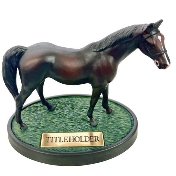 タイトルホルダーディスプレイフィギュア 爆買（ホースフィギュア 競馬 競走馬 牡馬 G1 タイトルホルダー グッズ 人気競走馬 GI連覇 宝塚記念