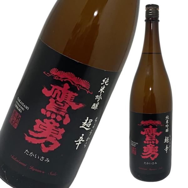 超辛口 日本酒 大谷酒造 鷹勇 純米吟醸 超辛 1800ml 熱燗 鳥取