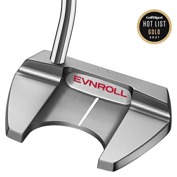 【新品同様】イーブンロールパター EVNROLL ER1v 34in カバー付き 未使用EVNROLL ER1v パター 34インチ