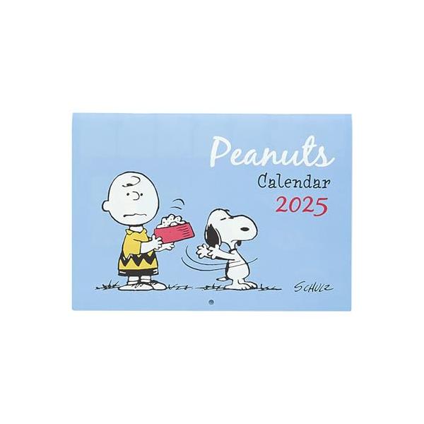 他サイト： サンリオSANRIO ウォールカレンダー 横 2025年 スヌーピー 壁掛 452939の商品画像