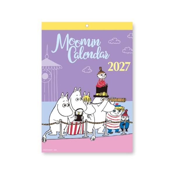 学研ステイフル 2027 カレンダー ムーミン 壁掛け 原画 DM12016 2027年 1月始まり