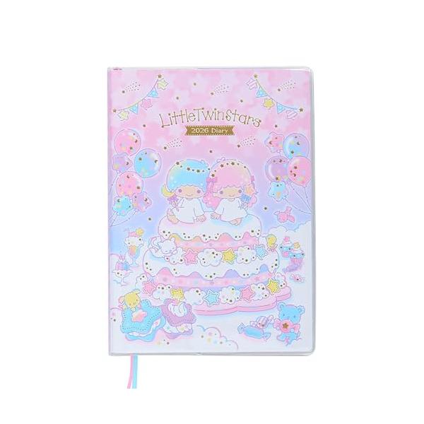 サンリオSANRIO B6ダイアリーブロックタイプ 2026 リトルツイン