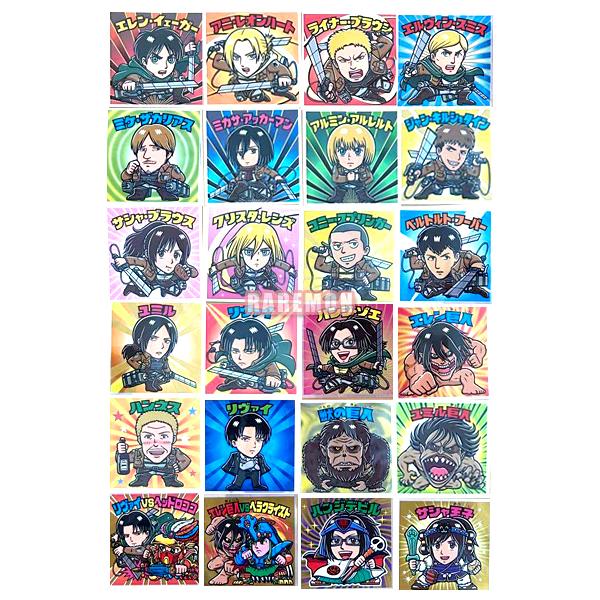 未使用品] 進撃の巨人マン 希望の翼編 全24種セット 進撃の巨人