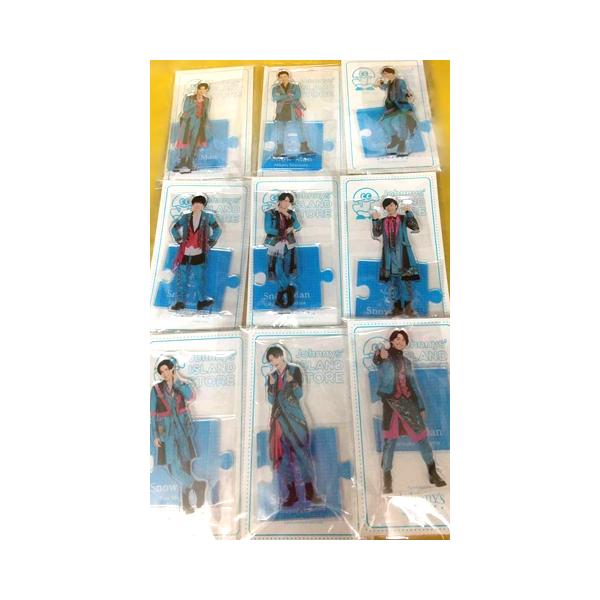  Man - Man  アクスタ 第3弾  赤 新品] snowman アクリルスタンド 第3弾 9個セット 2020 スノマニ