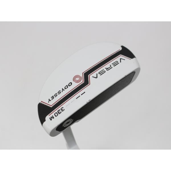 ■種別：レディースパター　■メーカー：オデッセイ■モデル：VERSA 330M WHITE 縦型　■シャフト：オリジナルスチール[32]■フレックス：　■ロフト：3■本数：1　■番手：P■長さ：32　■クラブ重量：512■ライ角：70　■バ...