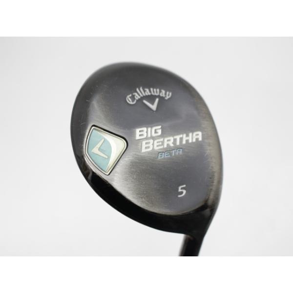 ■種別：レディースフェアウェイウッド　■メーカー：キャロウェイ■モデル：ビックバーサBETA2014　■シャフト：AIR SPEEDER FOR BIG BERTHA(JP)■フレックス：L　■ロフト：19■本数：1　■番手：5W■長さ：4...