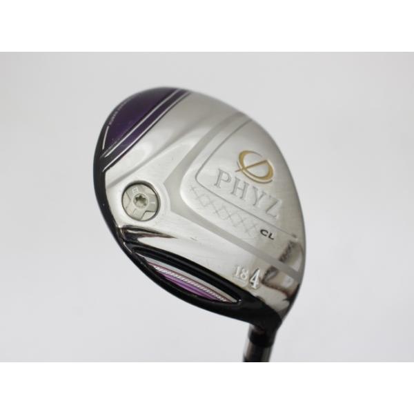 ■種別：レディースフェアウェイウッド　■メーカー：ブリヂストン■モデル：PHYZ CL 2016　■シャフト：PZ-406F■フレックス：L　■ロフト：18■本数：1　■番手：4W■長さ：41.5　■クラブ重量：273■ライ角：59.5　■...