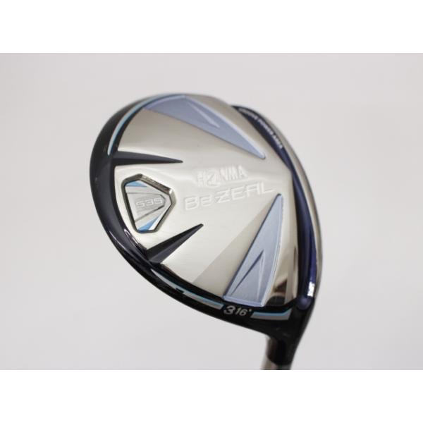 ■種別：レディースフェアウェイウッド　■メーカー：ホンマ■モデル：Be ZEAL 535　■シャフト：VIZARD■フレックス：L　■ロフト：16■本数：1　■番手：3W■長さ：42　■クラブ重量：280■ライ角：60　■バランス：B9■キ...