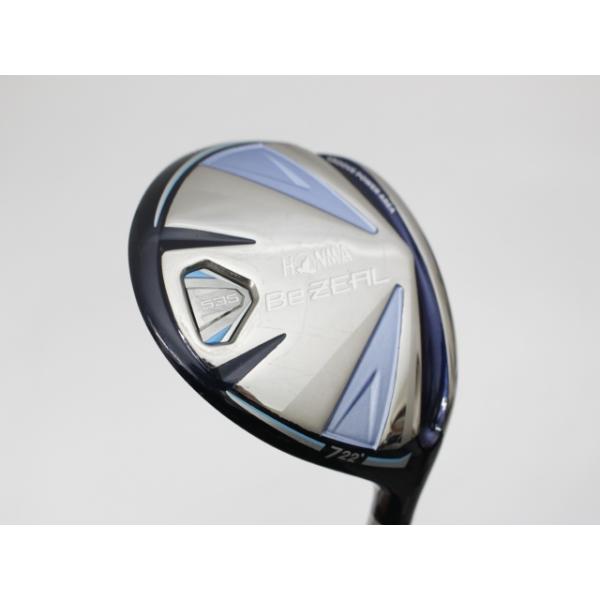 ■種別：レディースフェアウェイウッド　■メーカー：ホンマ■モデル：Be ZEAL 535　■シャフト：VIZARD■フレックス：L　■ロフト：22■本数：1　■番手：7W■長さ：41　■クラブ重量：288■ライ角：61　■バランス：B9■キ...