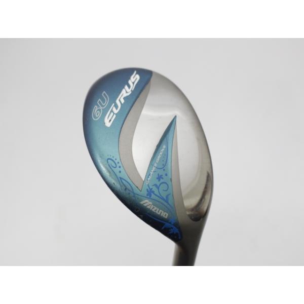 ■種別：レディースユーティリティ　■メーカー：ミズノ■モデル：EURUS 2017 ターコイズブルー　■シャフト：EXSAR■フレックス：L　■ロフト：30■本数：1　■番手：U6■長さ：36.5　■クラブ重量：337■ライ角：61　■バラ...