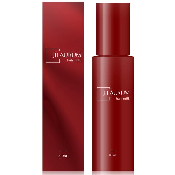JILAURUM(ジルオーラム) ヘアミルク レディース メンズ 洗い流さないトリートメント ヘアケア サラサラ ダメージ補修 フローラルフルーティ80ml / 単品