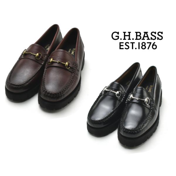 らぶそんぐ未使用級 ジーエイチバス リアンナ ビットローファー ソール G.H.BASS（ジーエイチバス） G.H.バス リアンナ レディース ビット