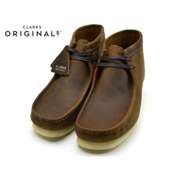 CLARKS / クラークス　ワラビー　UK規格 X One School | Wallabee Boot / メンズ ワラビーブーツ （ブラック