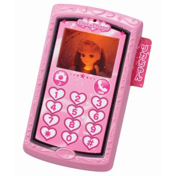 タカラトミー リカちゃん リカちゃんでんわ カードでおしゃべりスマートフォン 電子玩具 価格比較 価格 Com