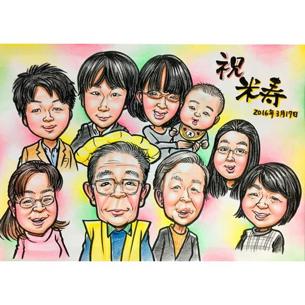 似顔絵 プレゼント イラスト 写真 結婚 記念日 プレゼント 彼氏 彼女 誕生日プレゼント 母 父親 男性 女性 家族 両親 30代 40代 友達 心が込もったhana似顔絵 Buyee Buyee Japanese Proxy Service Buy From Japan Bot Online