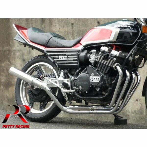 プリティー HONDA CBX400F ガニマタ 50.8π PRETTY管 メッキ イノガニ