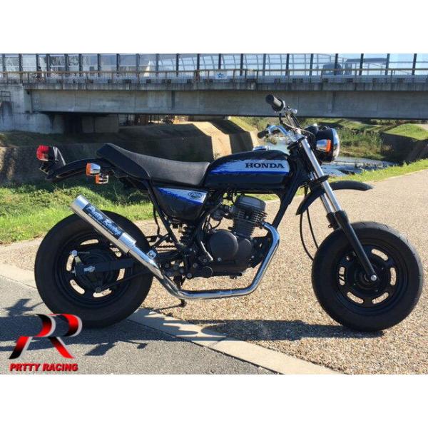 エイプ　100 マフラー　　ショート管　メッキ　Pretty Racing Amazon | PRETTY RACING製 エイプ100 APE ショート管 メッキ