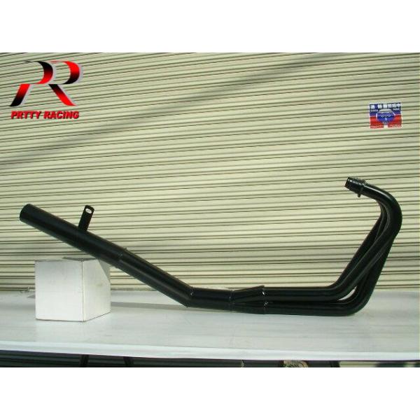 プリティー HONDA CBX400F/550F 兼用 ショート管 70π 黒 マフラー