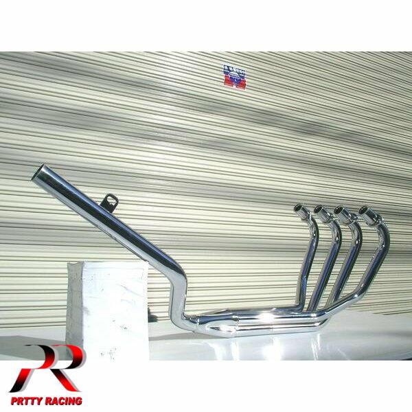 CBX400Fプリティーレーシングマフラー50.8π 楽天市場】HONDA CBX400F/550F 分割式 50.8π (流) PRETTY管