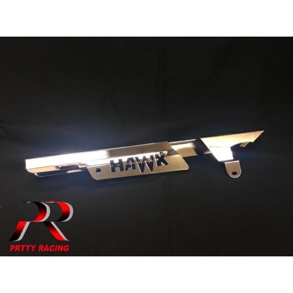 HONDA ホーク2/3 【車種】 ロゴ入り メッキ チェーンケース