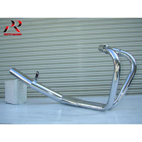 プリティー HONDA CB250N CB400N ホーク3 70π 〜 ショート管 メッキ