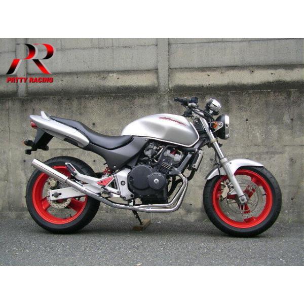ホーネット250 ショート管 メッキ マフラー プリティーレーシング ホーネット250 ショート管 メッキ マフラー プリティーレーシング 楽天