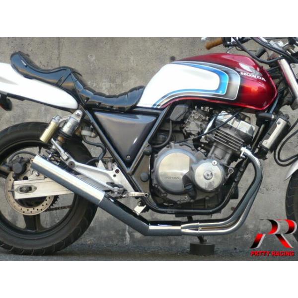 [トリプルA]　レース管　ＵＰメッキ　５０．８π　NC31/CB４００SF　/ pretty-racing_honda-nc31-sc5