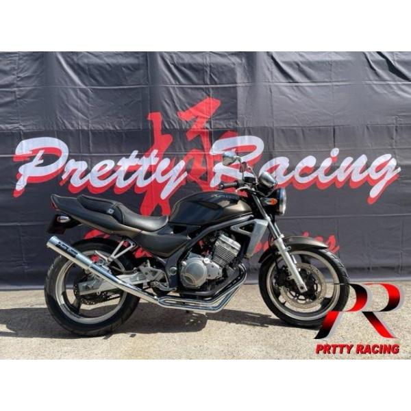 バリオス　2型　4-1 ショート管 マフラー　KAWASAKI バリオス2型 エルサウンド ショート管 ブラック マフラー BALIUS1