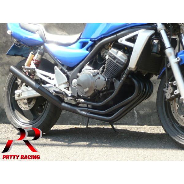 プリティー KAWASAKI バリオス１ 60π ショート管 黒 マフラー