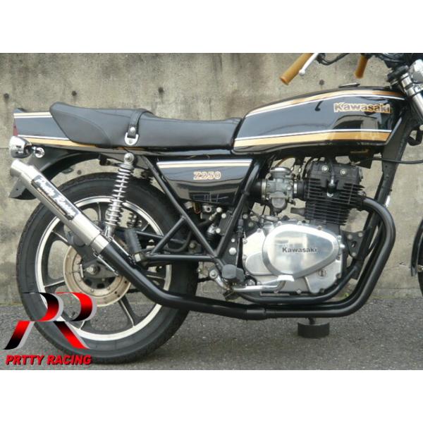プリティー KAWASAKI Z250FT 極 UPタイプ 50.8π タイプ3 黒