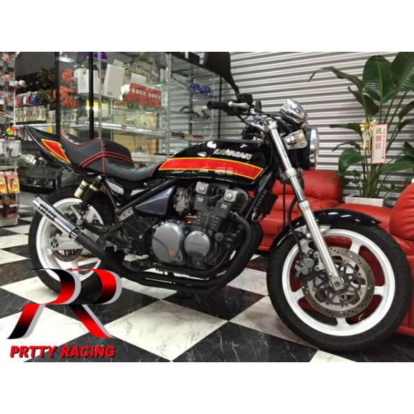 KAWASAKI ゼファー400 トップガン 50.8π マフラー 黒 KAWASAKI ゼファー400 トップガン 50.8π マフラー 黒