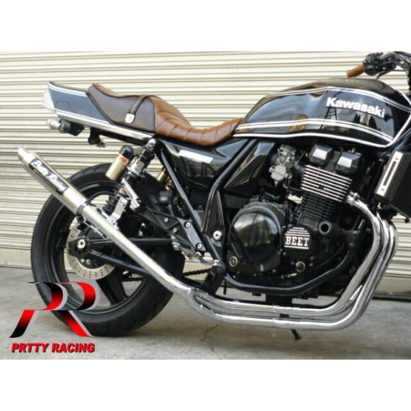 Pretty Racing マフラー　zrx400ii プリティー KAWASAKI ZRX400/2 〜97 42.7π 〜改タイプ3〜 PRETTY管