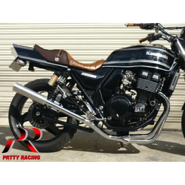 プリティ― KAWASAKI ZRX400/2 98~ 【4-1管】 ALサイレンサー 50.8π