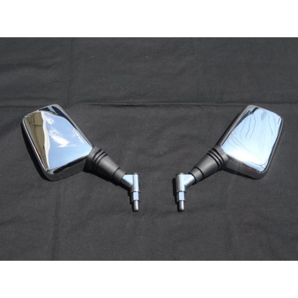 汎用 ナポレオンミラー メッキ （左右セット） CBX CBR XJR ZRX GS