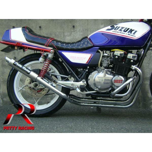 プリティー SUZUKI GSX400F 42.7π (改タイプ3) PRETTY管 マフラー